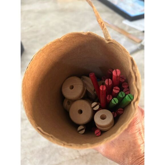 Vintage Tinkertoy Building Set - Picture 5 of 6